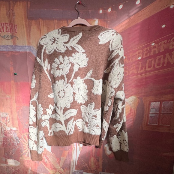 🤎 Gemma + Jane Floral Sweater – Size XL - Picture 6 of 6